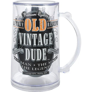Old Vintage Dude Tankard | Birthday Presents for Men