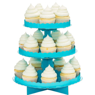Blue Cupcake Stand | Blue Party Supplies