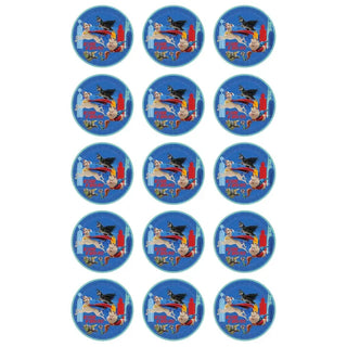 DC League of Super-Pets Edible Cupcake Images | DC League of Super-Pets Party | Party Supplies and Cake Decorating NZ