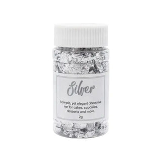 Cake Decorating Silver Leaf 2g | Silver Party Supplies NZ