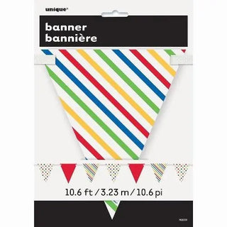 Colourful Bunting | Rainbow Party Theme and Supplies