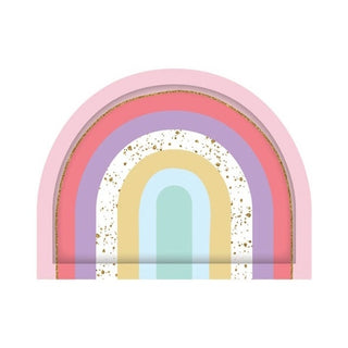 Rainbow Party Supplies | Pastel Rainbow Party Supplies | Rainbow Plates 
