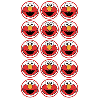 Edible Cupcake Images | Elmo