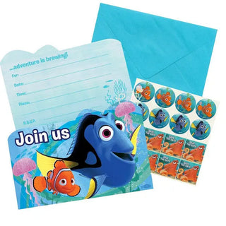 Finding Dory Invitations | Finding Dory Party Supplies