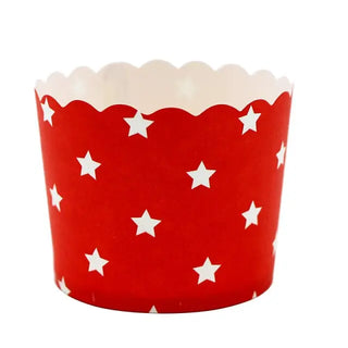 Paper Eskimo | Red Star Cupcake Papers | Red Party Supplies