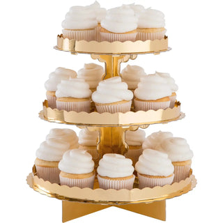 Gold Cupcake Stand | Gold Party Supplies