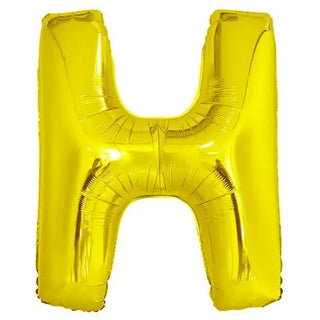 Giant Letter H Foil Balloon | Helium Balloons Wellington
