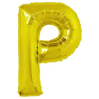 Giant Letter P Foil Balloon | Helium Balloons Wellington