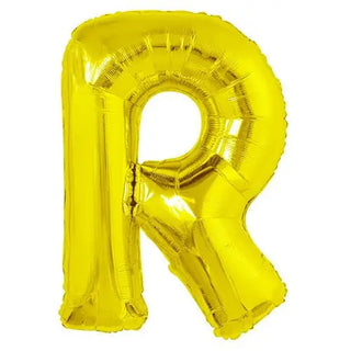 Giant Letter R Foil Balloon | Helium Balloons Wellington