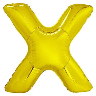 Giant Letter X Foil Balloon | Helium Balloons Wellington
