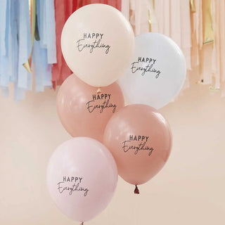 Ginger Ray | Happy Everything Balloons | Neutral Party Supplies NZ