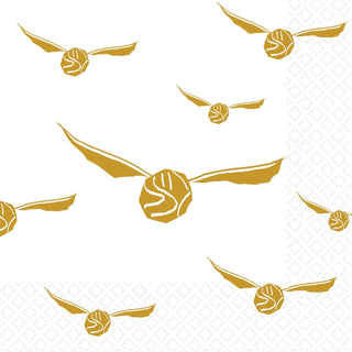 Harry Potter Golden Snitch Napkins | Harry Potter Party Supplies NZ