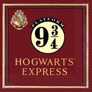 Harry Potter Hogwarts Express Napkins | Harry Potter Party Supplies NZ