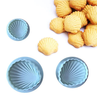 Seashell Plunger Cutters | Under the Sea Cake Supplies