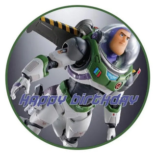 Lightyear Round Edible Cake Image | Cake Decorating Supplies NZ