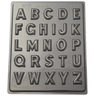 Home Style Chocolate | alphabet mould | baking party supplies