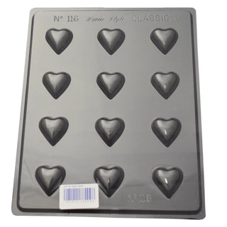 home style chocolate | small heart mould | baking party supplies