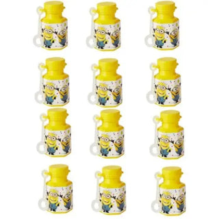 Amscan | despicable me minion bubble pack of 12 | despicable me minion party supplies 