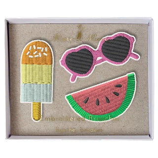 Meri Meri | Summer Badges | Tutti Fruity Party Supplies