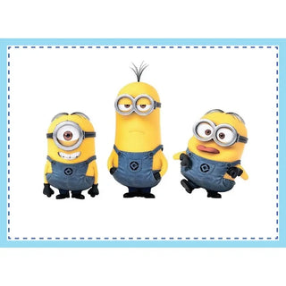 Edible Cake Image - A4 Size | Despicable Me Minions