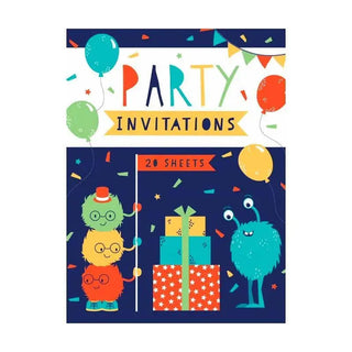 Monster Invitations | Monster Party Supplies