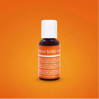 Chefmaster Liqua Gel - Neon Brite Orange 20g