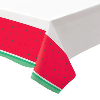 Tutti Frutti Watermelon Tablecover | Summer Party Supplies
