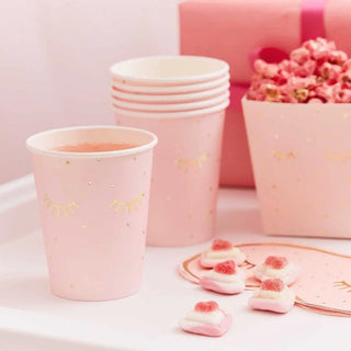 Ginger Ray | Pamper Party Cups | Slumber Party Supplies NZ