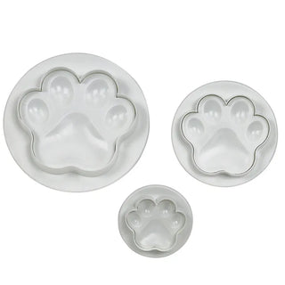 PME | Paw Print Plunger Cutters | Dog Party Supplies NZ