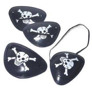 Deluxe Pirate Eyepatches - 4 Pkt