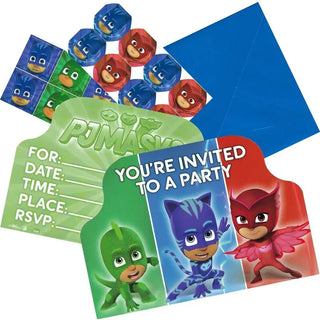 PJ Masks Invitations | PJ Masks Party Supplies