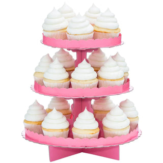 Pink Cupcake Stand | Pink Party Supplies