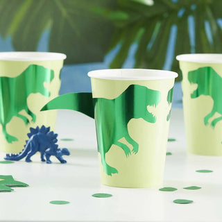 Ginger Ray | Dinosaur Cups | Dinosaur Party Supplies NZ
