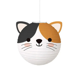Calico Cat Lantern | Cat Party Supplies NZ