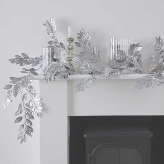 Ginger Ray | Silver Foliage Christmas Garland | Christmas Decorations NZ