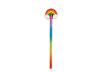 Unknown | rainbow pencil and eraser | rainbow party supplies
