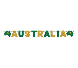 Amscan | australia letter banner | Australia party supplies