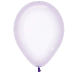 Crystal Pastel Lilac Balloon