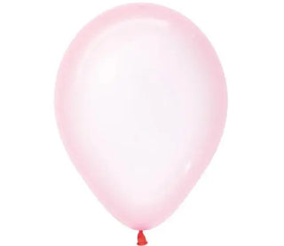 Crystal Pastel Pink Balloon