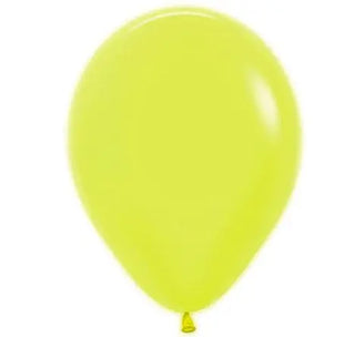 Neon Yellow Balloon
