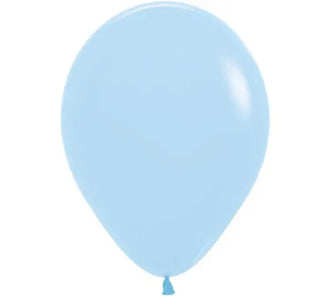 Pastel Matte Blue Balloon