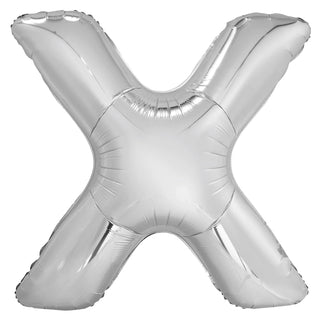 Giant Letter X Foil Balloon | Helium Balloons Wellington