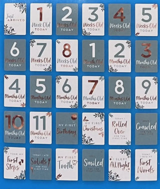 Baby Milestone Cards - 30 Pkt