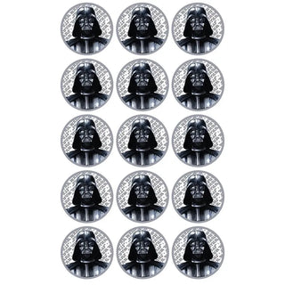 Edible Cupcake Images | Star Wars Darth Vader