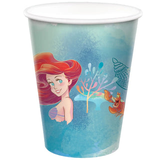 Amscan | The Little Mermaid Cups | The Little Mermaid Party Supplies NZ