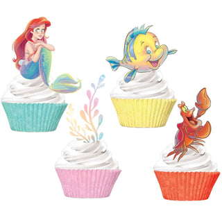 Amscan | The Little Mermaid Cupcake Kit | The Little Mermaid Party Supplies NZ