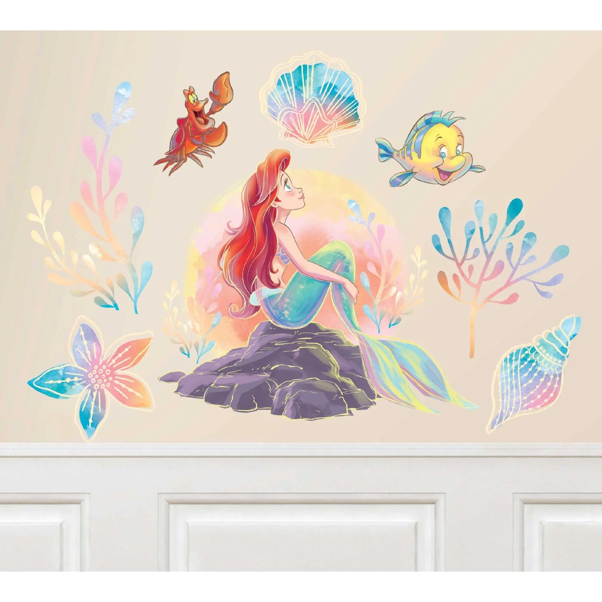 The Little Mermaid Wall Decorating Kit – Build a Birthday NZ