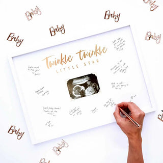 Ginger Ray | Baby Scan Guestbook | Baby Shower Supplies NZ