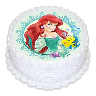 The Little Mermaid Cake Image | Mermaid Party Theme and Supplies