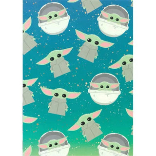 Baby Yoda Gift Wrap | Star Wars Party Supplies NZ